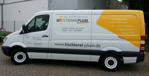 Schreinerei Etienne Plum Transporter Stolberg