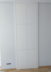 Einbauschrank Nische in weiss