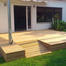 Bangkirai Terrasse barrierefrei