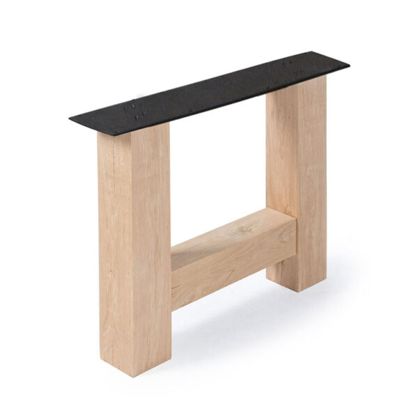 Eiche Tischgestell H-Form Set